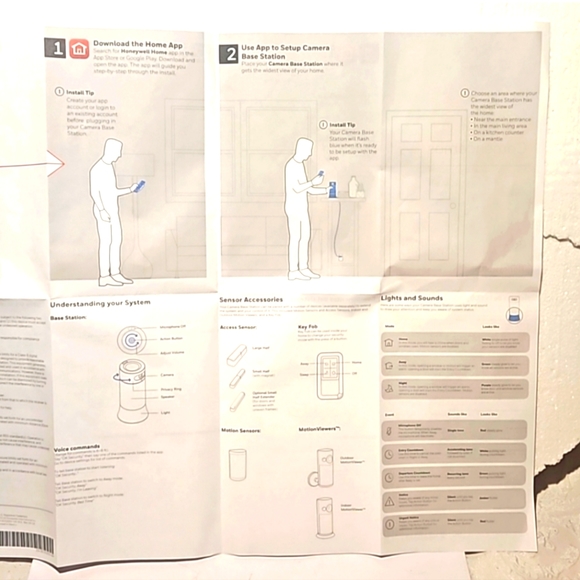 Honeywell Smart Home Security, All-In-One Self-Monitored System Cam Base Station - Picture 6 of 9